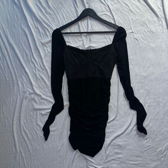 Hello Molly Keeping Secrets From Me Black Dress - Picture 7 of 9